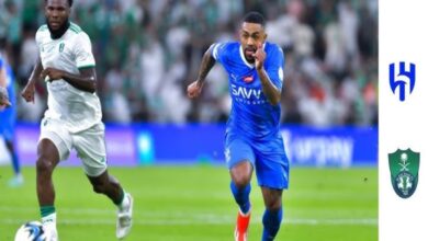 مباراة الهلال والأهلي